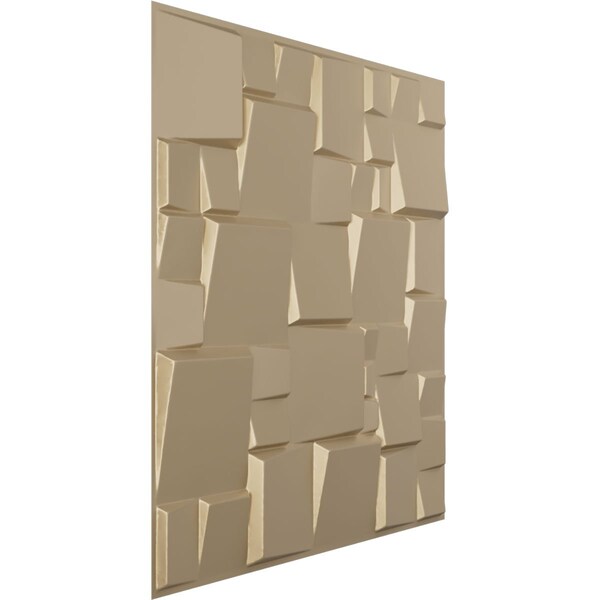 19 5/8in. W X 19 5/8in. H Modern Square EnduraWall Decorative 3D Wall Panel Covers 2.67 Sq. Ft.